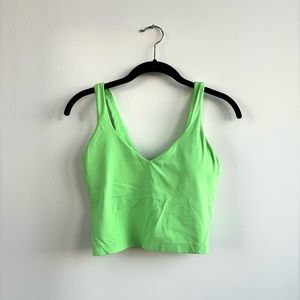 Lululemon Scream Green Align Tank Top